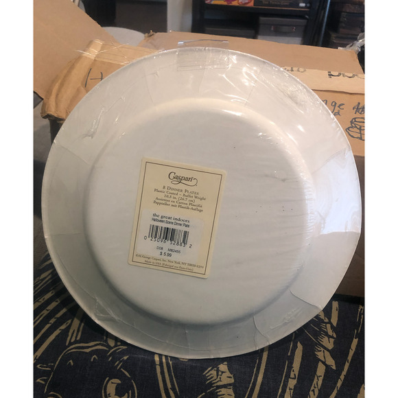 NWT HALLOWEEN PARTY Bundle Plate Dessert Plate Napkins Witch FolkArt Silhouettes - Picture 9 of 10